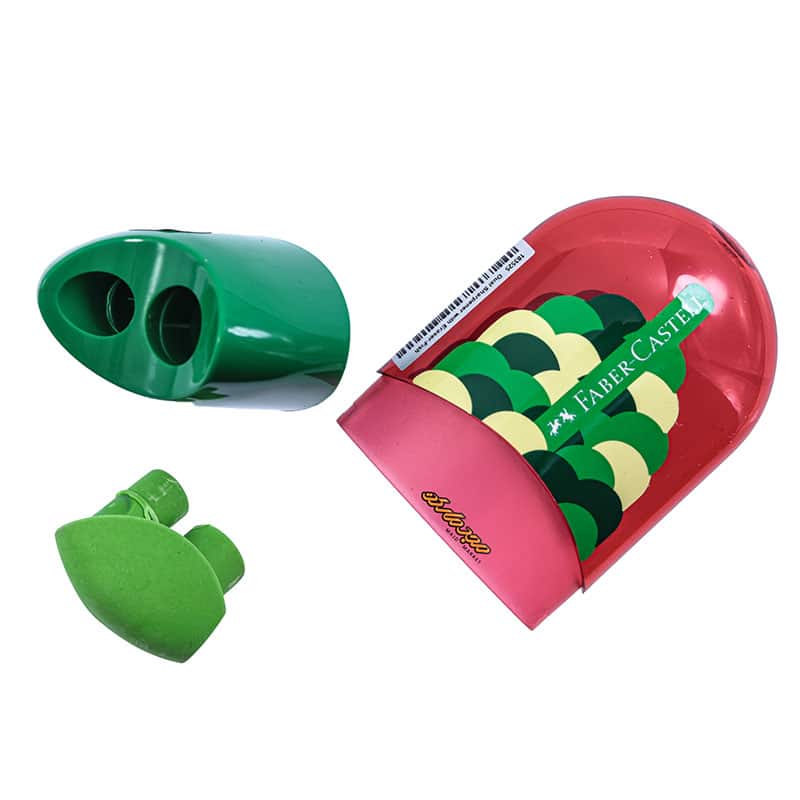 پاک کن تراش دو سوراخ طرح طوطی فابر کاستل (1)