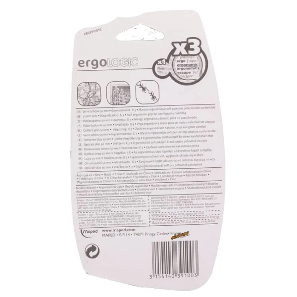 ذره بین 50MM مپد ERGO LOGIC MAPED (1)