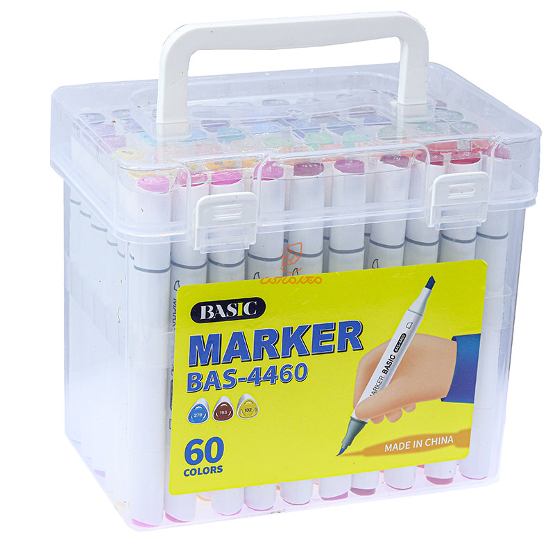 ماژیک راندو 60 رنگ 2 سر (طرح تاچ) 4460 بیسیک (4)