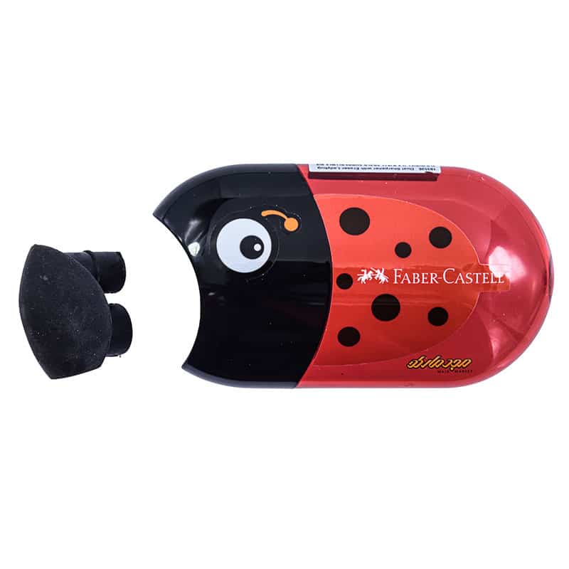 پاک کن تراش دو سوراخ طرح کفش دوزک فابر کاستل (2)