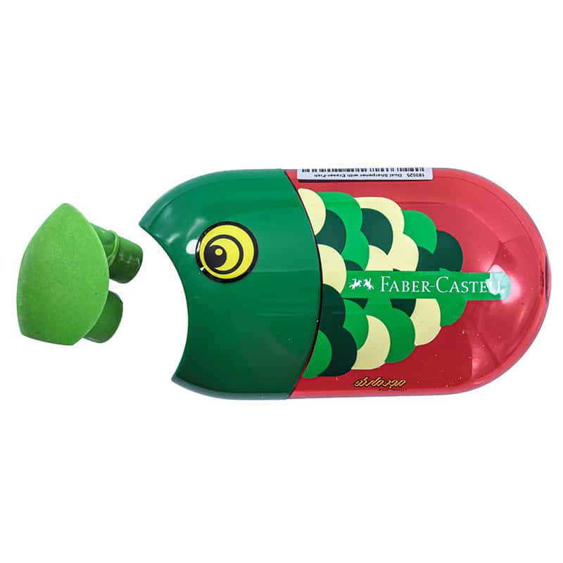 پاک کن تراش دو سوراخ طرح طوطی فابر کاستل (4)