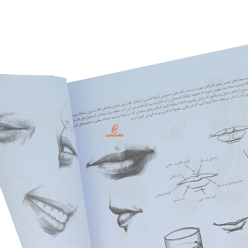 کتاب طراحی پرتره (چهره و پیکره) (1)