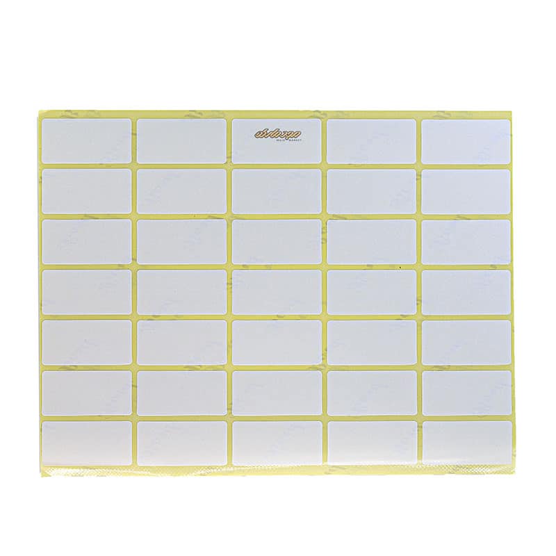 لیبل 25*50 میلی متر 35 تایی A4