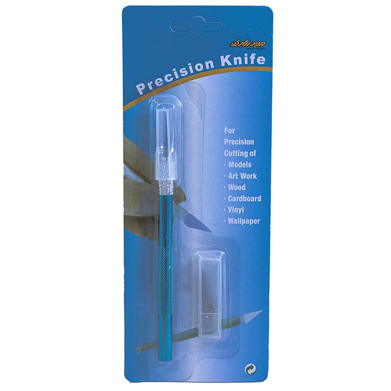 کاتر قلمی 6 تیغ آبی