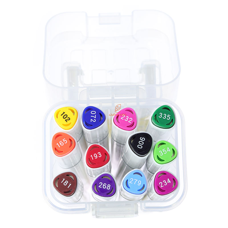 ماژیک راندو 12 رنگ 2 سر (طرح تاچ) 4412 بیسیک (7)