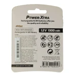 باتری قلمی شارژی 1300mAبسته دو عددی پاور اکسترا POWER-XTERA (2)