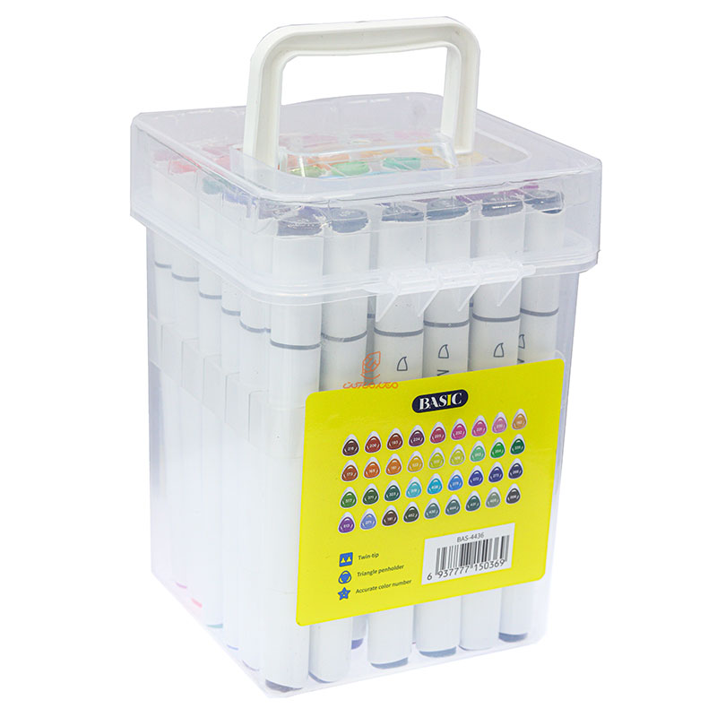 ماژیک راندو 36 رنگ 2 سر (طرح تاچ) 4436 بیسیک (6)