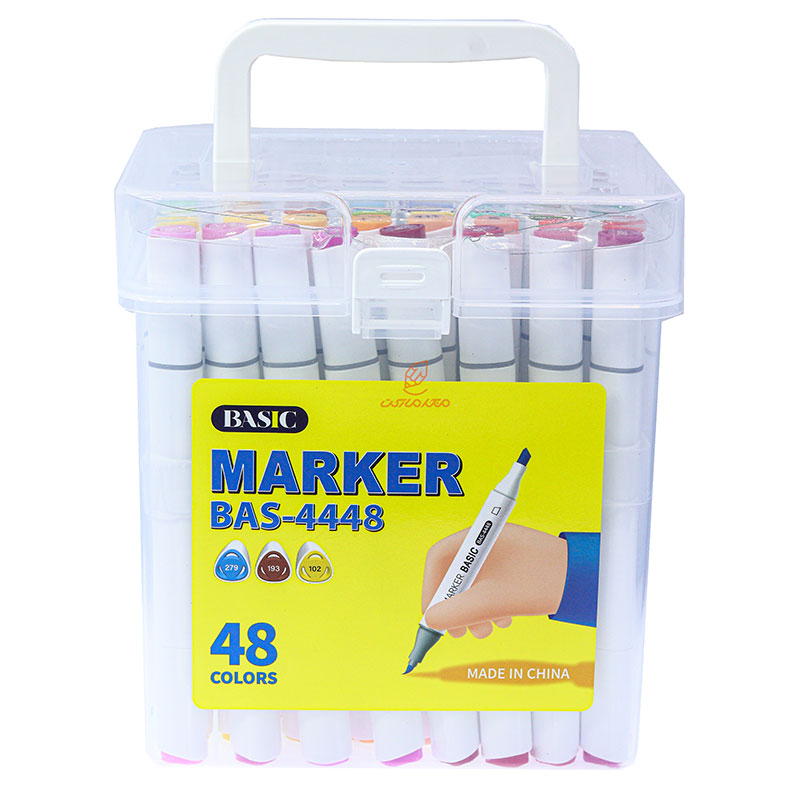 ماژیک راندو 48 رنگ 2 سر (طرح تاچ) 4448 بیسیک