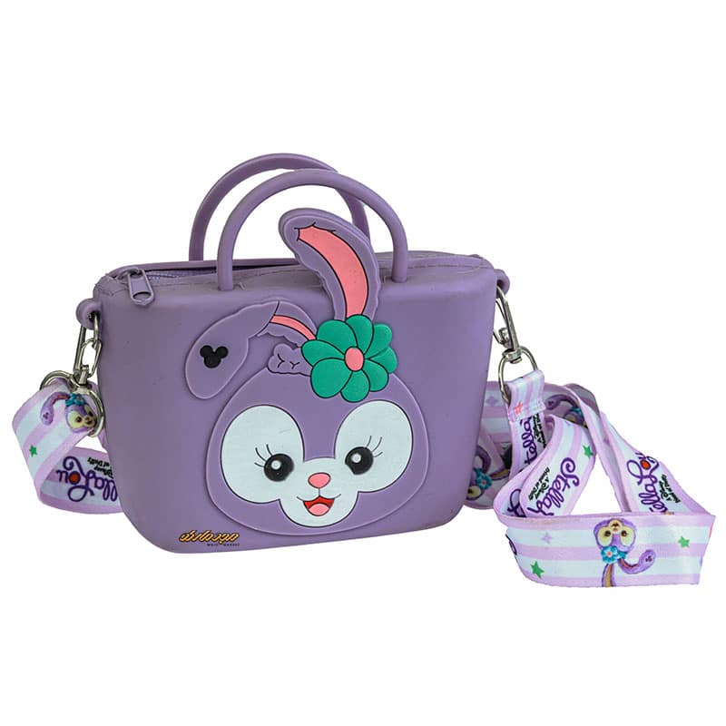 کیف سیلیکونی بنفش طرح خرگوش