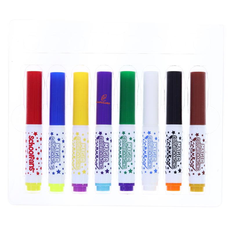 ماژیک 8 رنگ اسکول فنس SCHOOL FANS FA92406 (4)