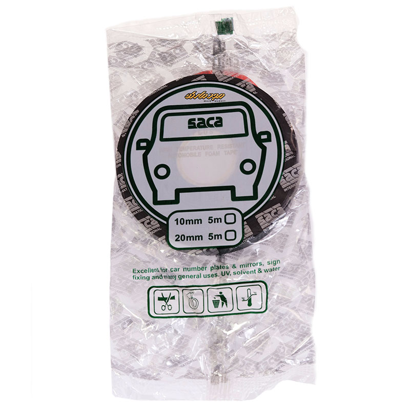 چسب دو طرفه فومی یک سانتی ساکا SACA