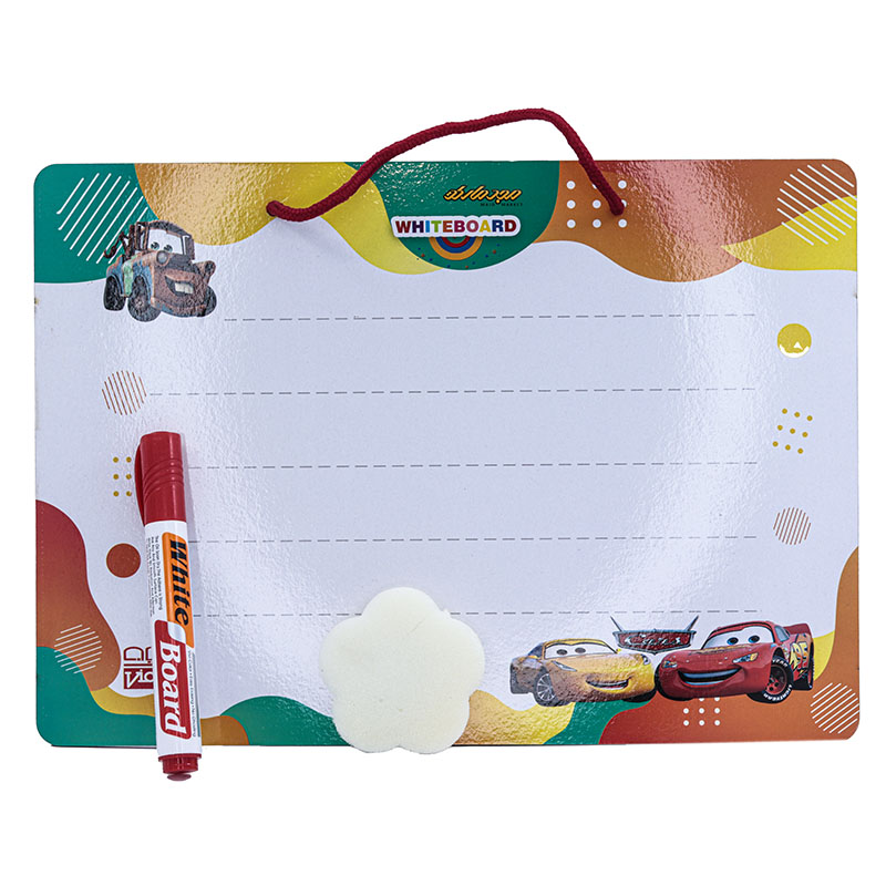 تخته وایت برد چوبی طرح مک کویین ویان