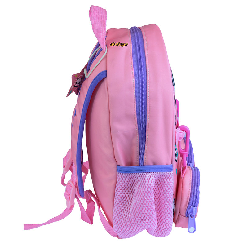 کوله پشتی مهد کودکی صورتی طرح پاندا مدل کینگ 2146 (6)