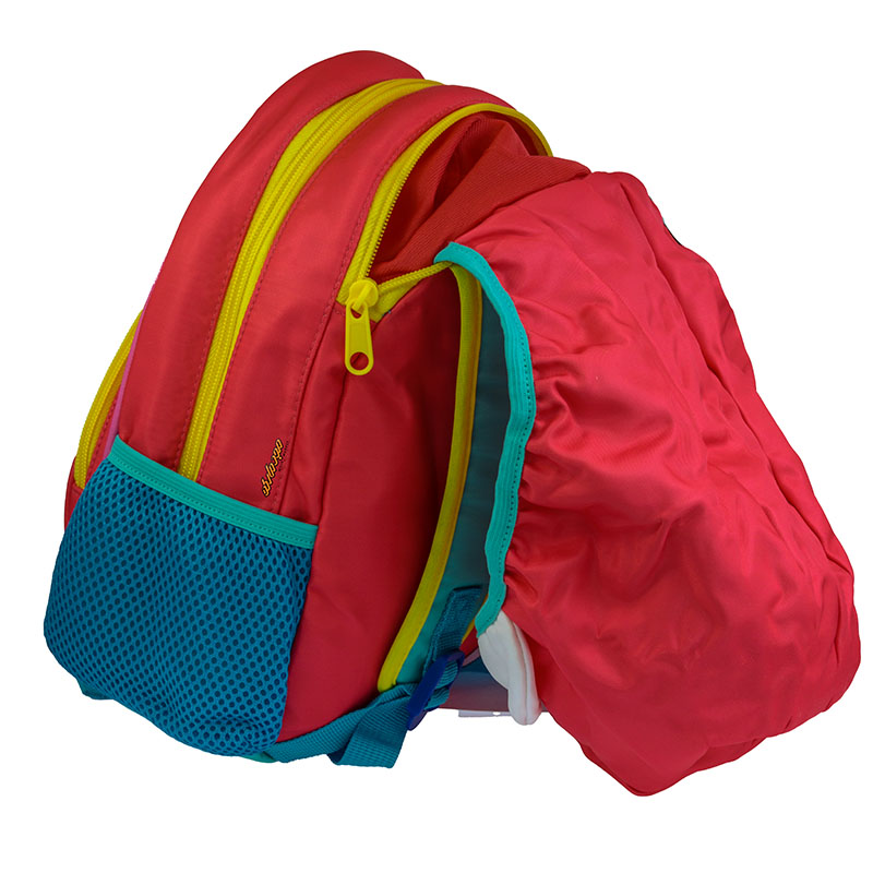 کوله پشتی مهد کودکی صورتی طرح گربه مدل کینگ 2144 (3)