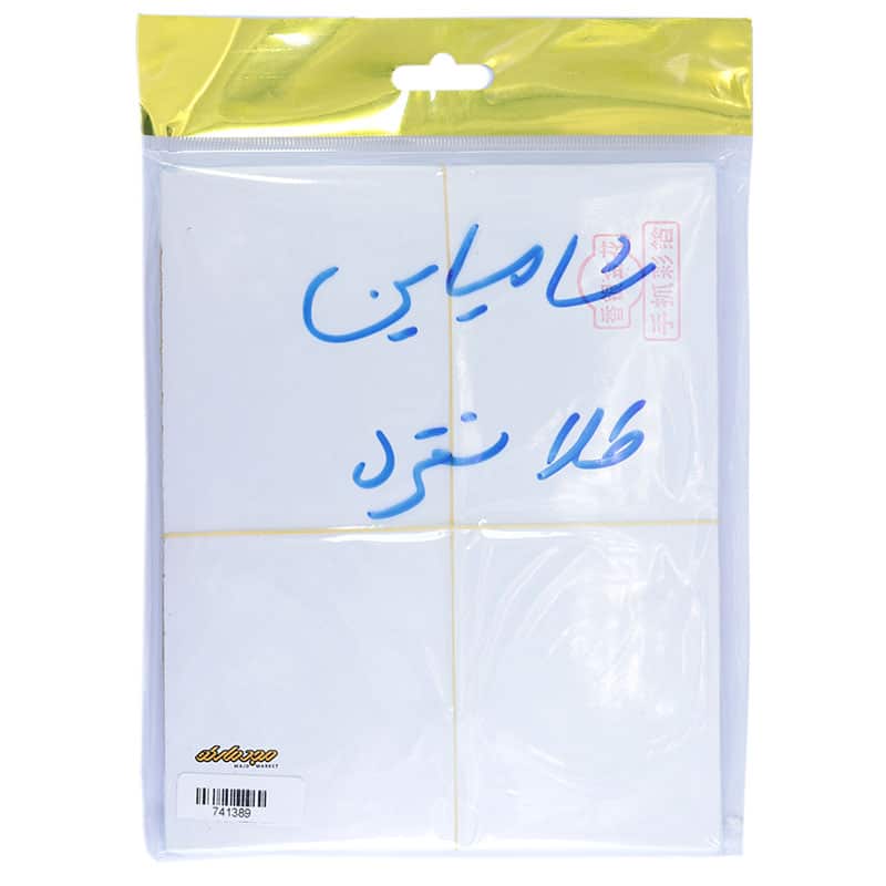 ورق شامپاینی نقره ای طلایی 100 برگی هنری آرتیست