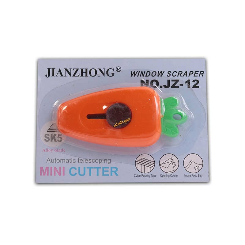 کاتر نیمه فانتزی طرح هویج نارنجی JZ-12