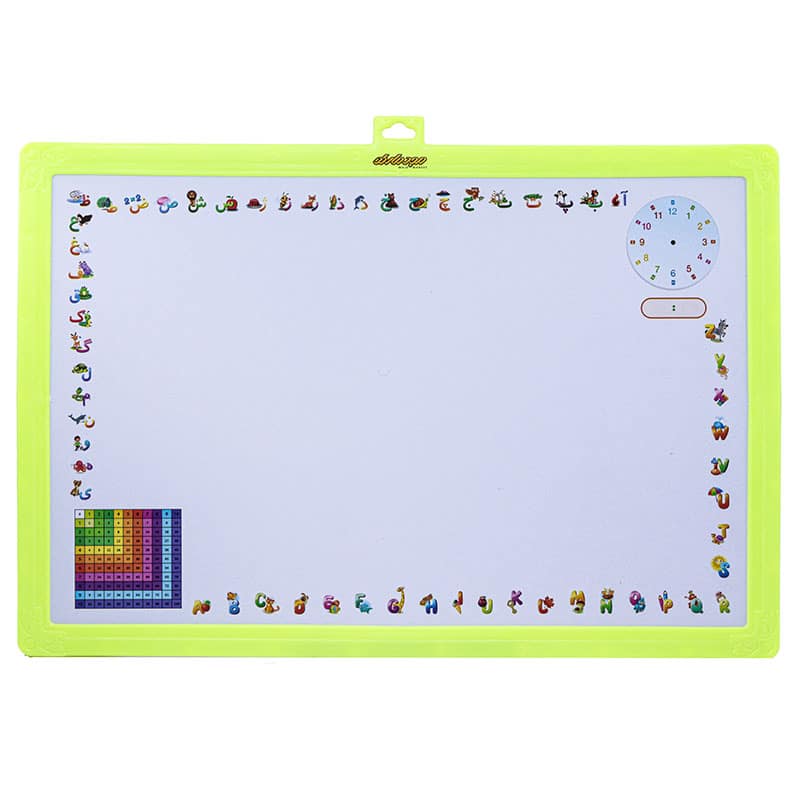 تخته وایت برد زرد طرح اژدها سواران ویان (1)