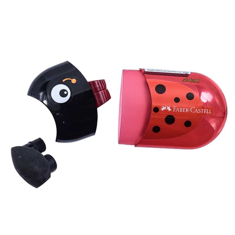 پاک کن تراش دو سوراخ طرح کفش دوزک فابر کاستل (3)