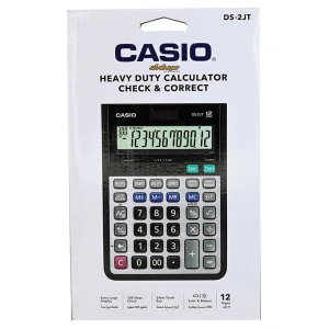 ماشین حساب رومیزی 12 رقم کاسیو مدل CASIO DS-2JT
