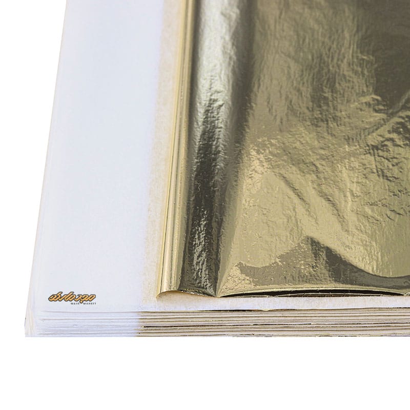 ورق شامپاینی نقره ای طلایی 100 برگی هنری آرتیست (1)