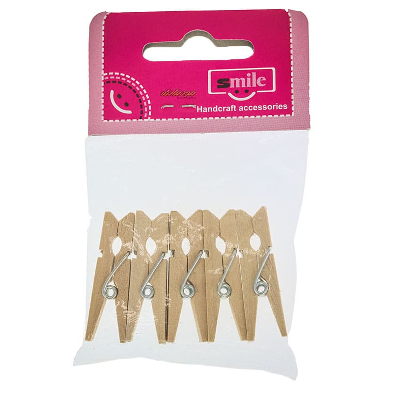 گیره چوبی اسمایل SMILE