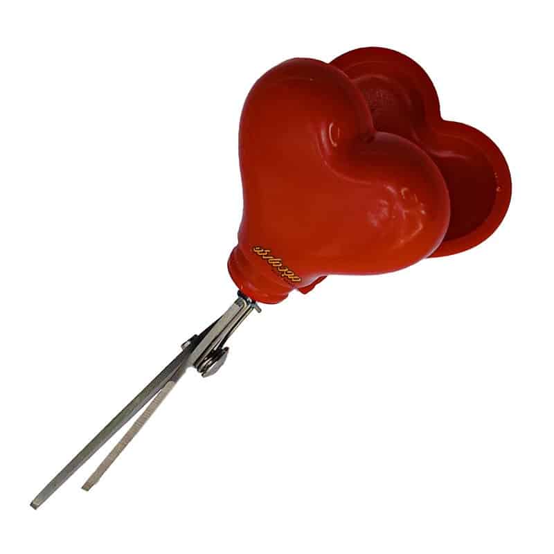 قیچی فانتزی غلاف دار قرمز طرح کیتی (2)