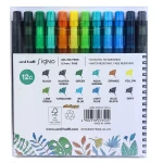 روان نویس فشاری 12 رنگ سیگنو 155N یونی بال UNIBALL (2)