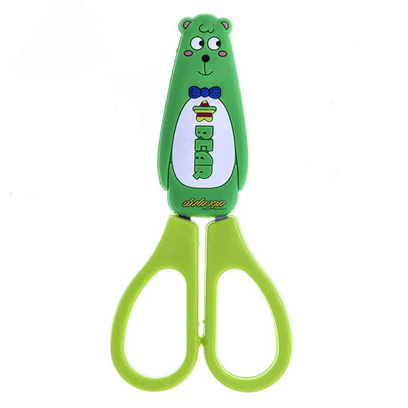 قیچی فانتزی غلاف دار سبز کیکو کد 371