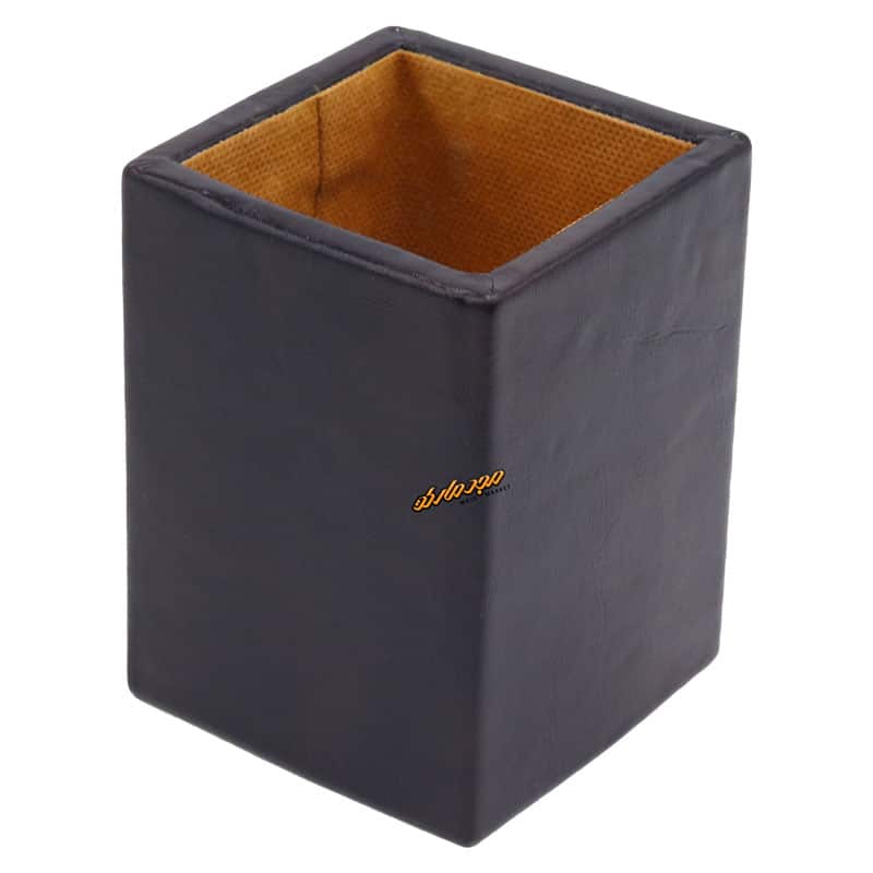 سرویس اداری رومیزی کد 5 قهوه ای چرم چوب (12)