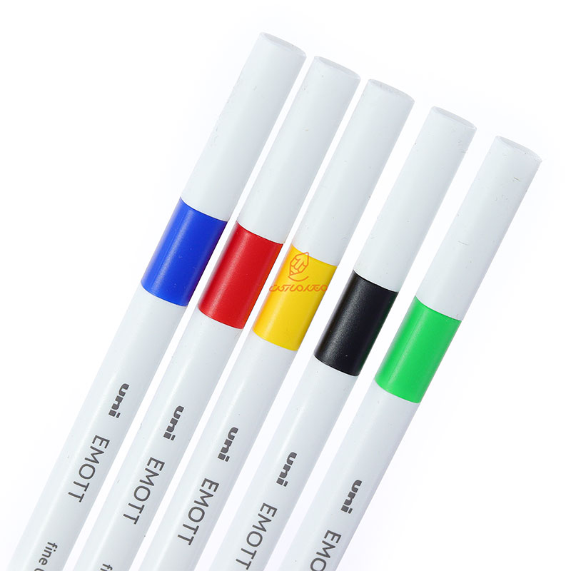 ست روان نویس 5 رنگ ایموت EMOTT - NO.1 یونی UNI (6)