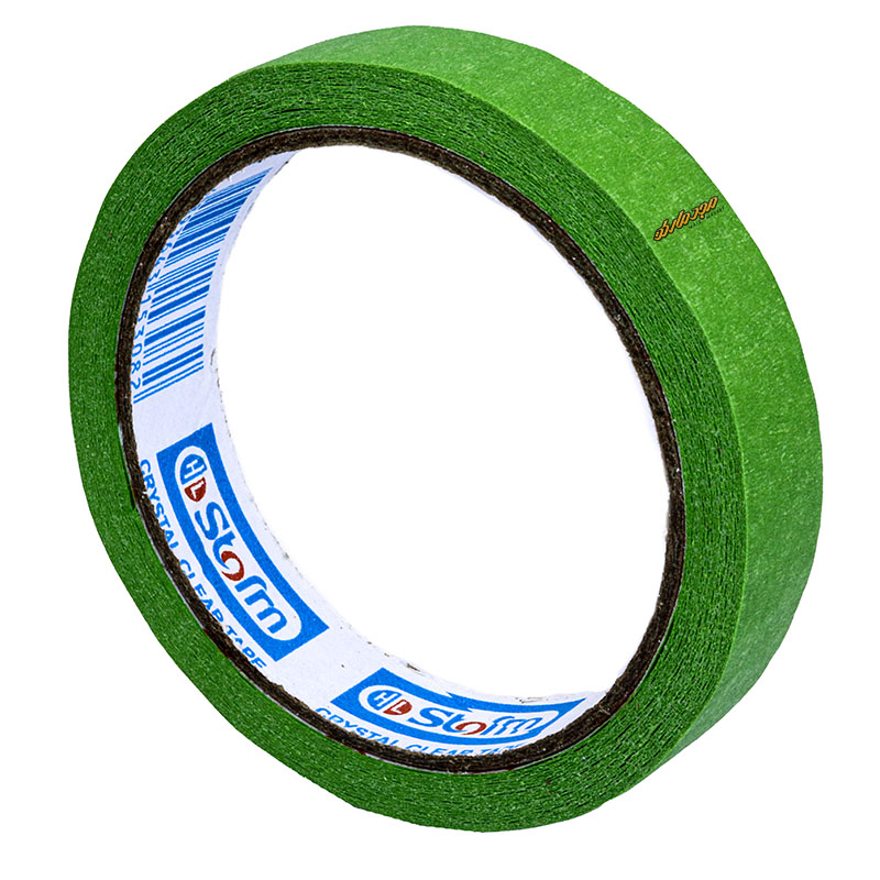 چسب کاغذی باریک سبز HL-167 استورم