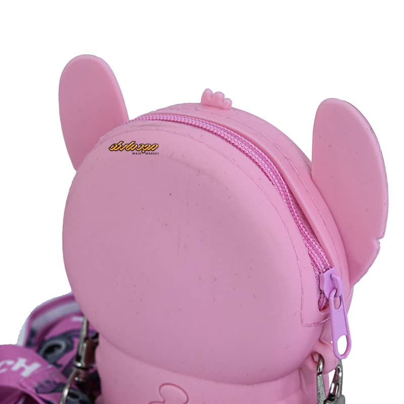 کیف سیلیکونی صورتی طرح کوالا