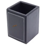 سرویس اداری رومیزی کد 5 مشکی چرم چوب (9)