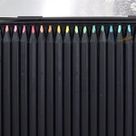 مداد رنگی 36 رنگ فلزی Black Edition فابرکاستل (6)