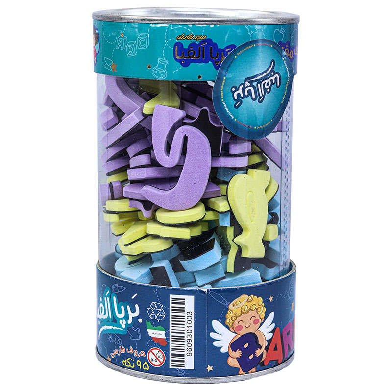 آموزش الفبا فارسی مغناطیسی 95 تکه برپا (2)