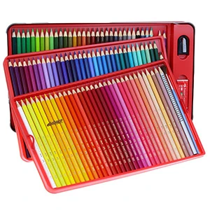 مداد-رنگی-آبرنگی-100-رنگ-جعبه-فلزی-کلاسیک-فابر-کاستل-12