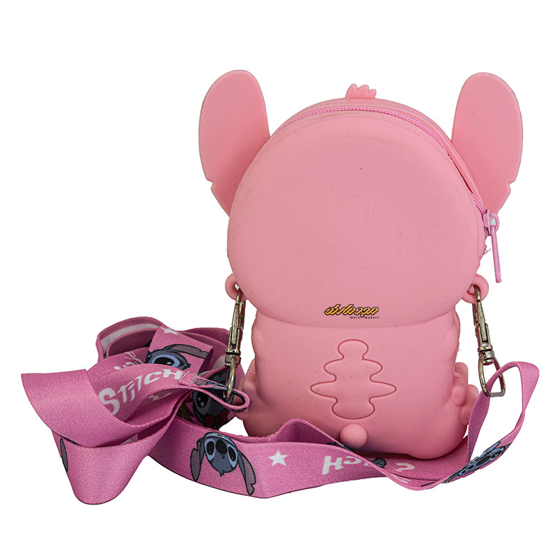 کیف سیلیکونی صورتی طرح کوالا (1)