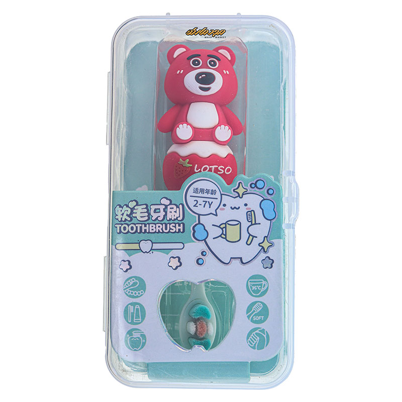 مسواک فانتزی طرح خرس قرمز (4)