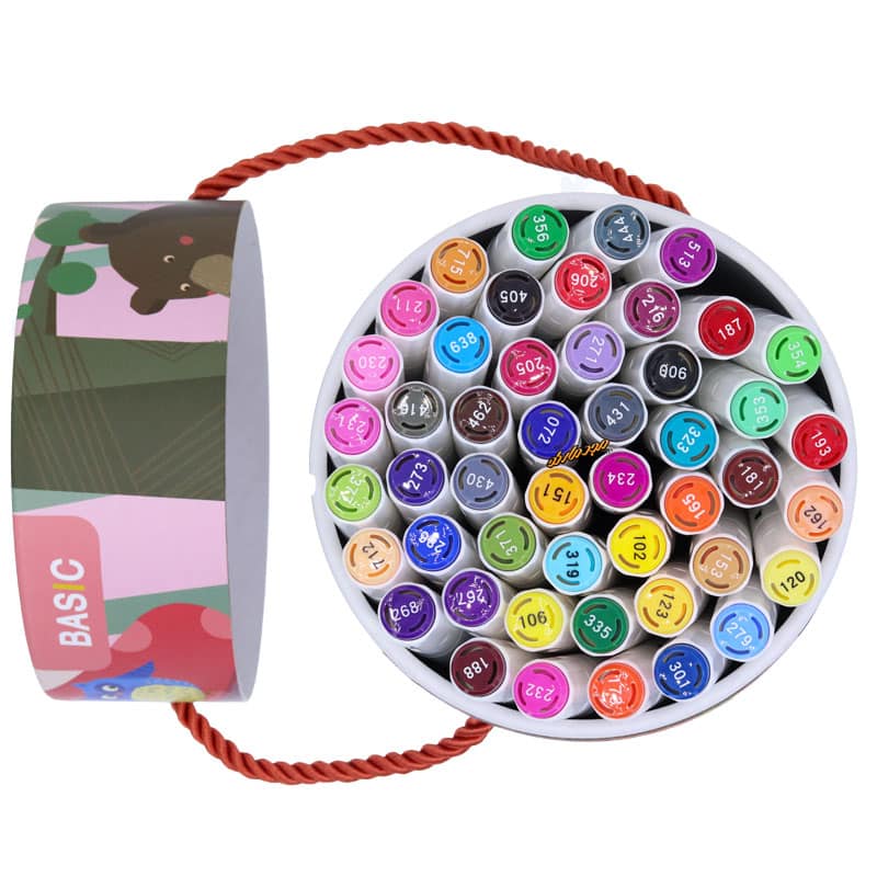 ماژیک رنگ آمیزی براش 48 رنگ بیسیک (6)