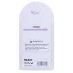 قیچی فانتزی غلاف دار بنفش طرح پنجه کیکو کد 671 (6)