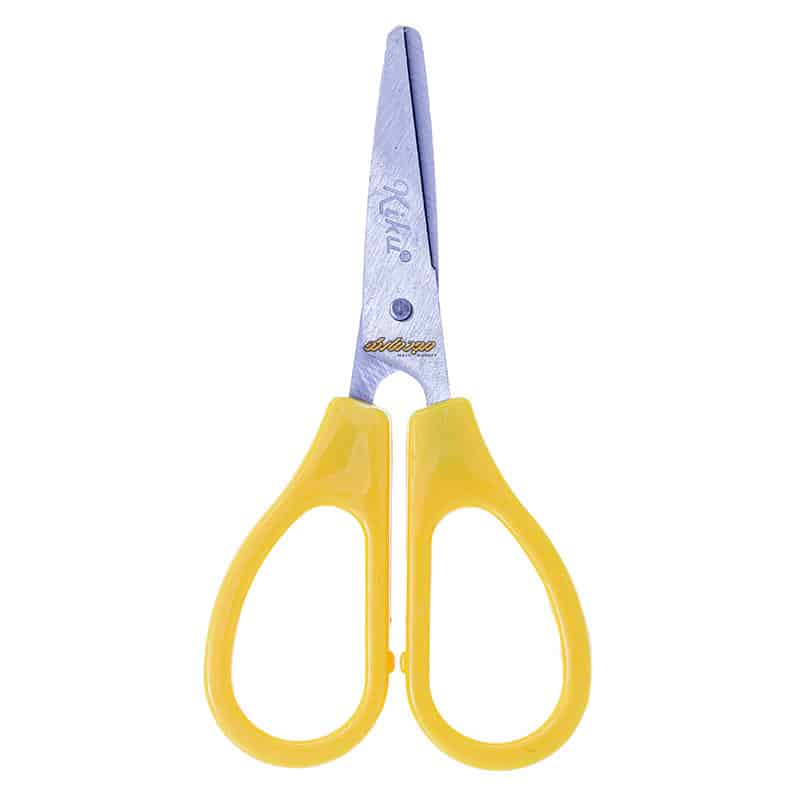 قیچی فانتزی غلاف دار زرد طرح آناناس کیکو کد 571 (2)