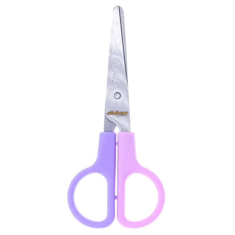 قیچی فانتزی غلاف دار بنفش طرح پنجه کیکو کد 671 (3)