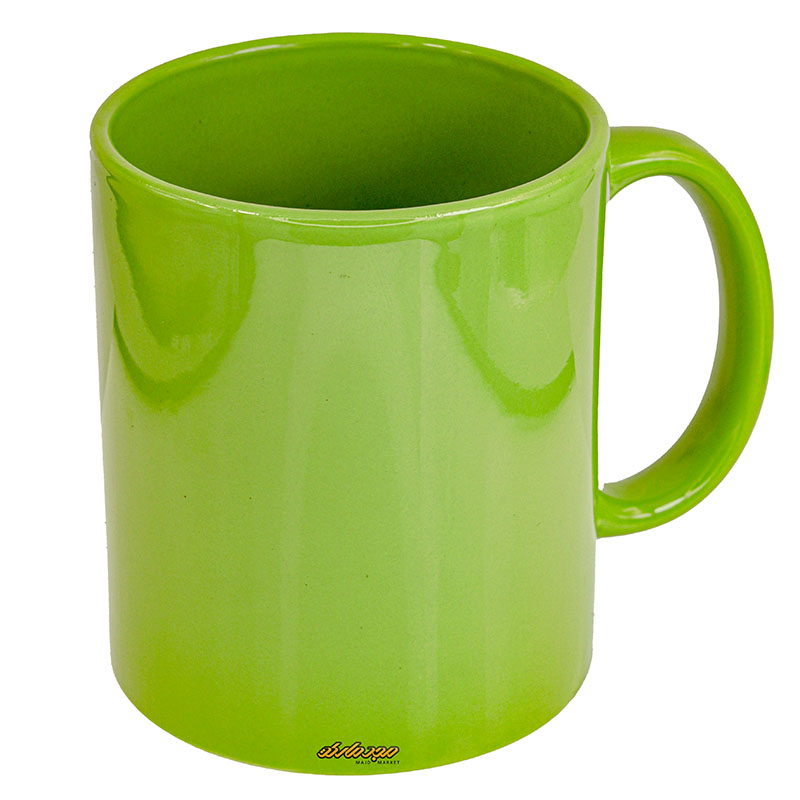 ماگ سبز ساده