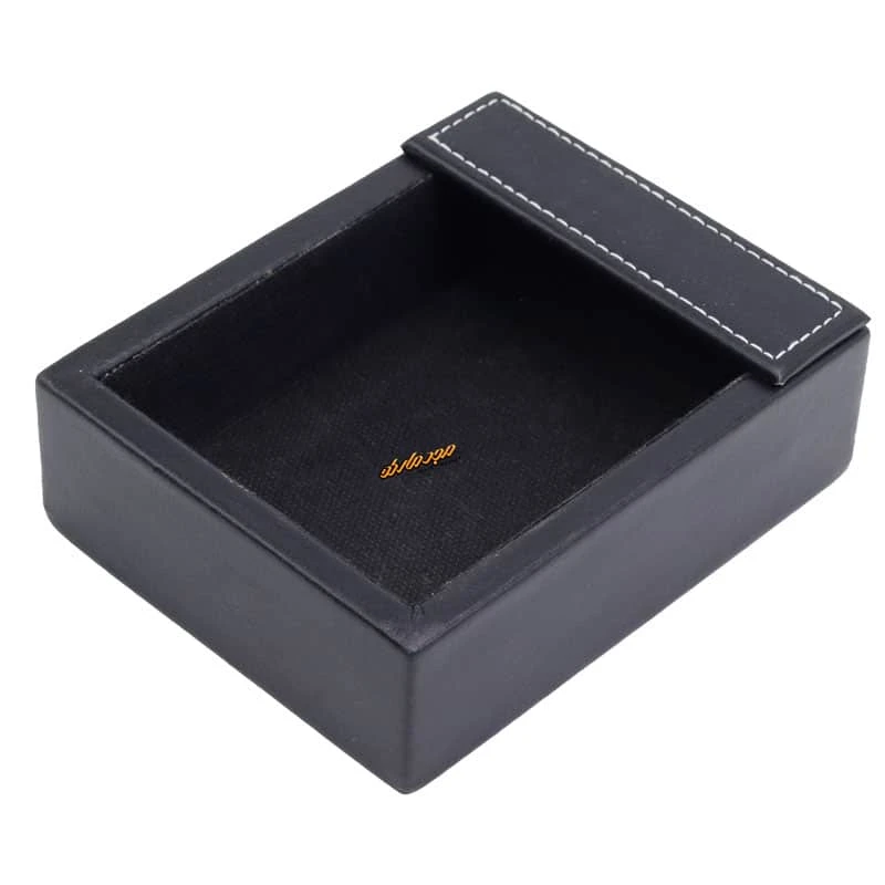 سرویس اداری رومیزی کد 5 مشکی چرم چوب (7)