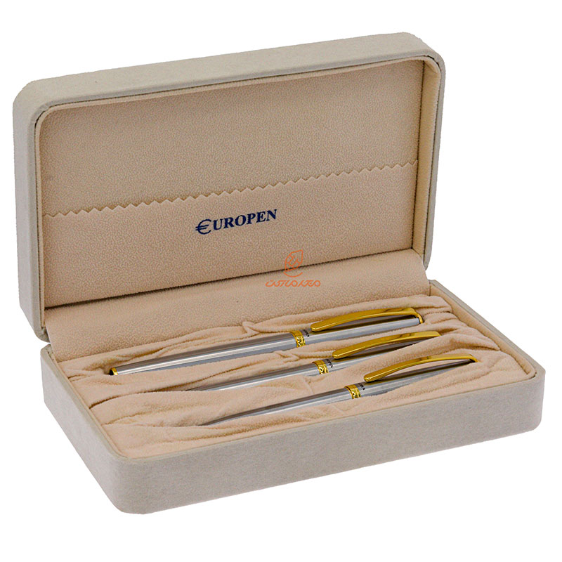 ست خودکار روان نویس اتود استیل یوروپن مدل JOIN (4)