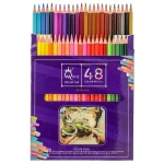 مداد رنگی 48 رنگ مقوایی ام کیو (3)