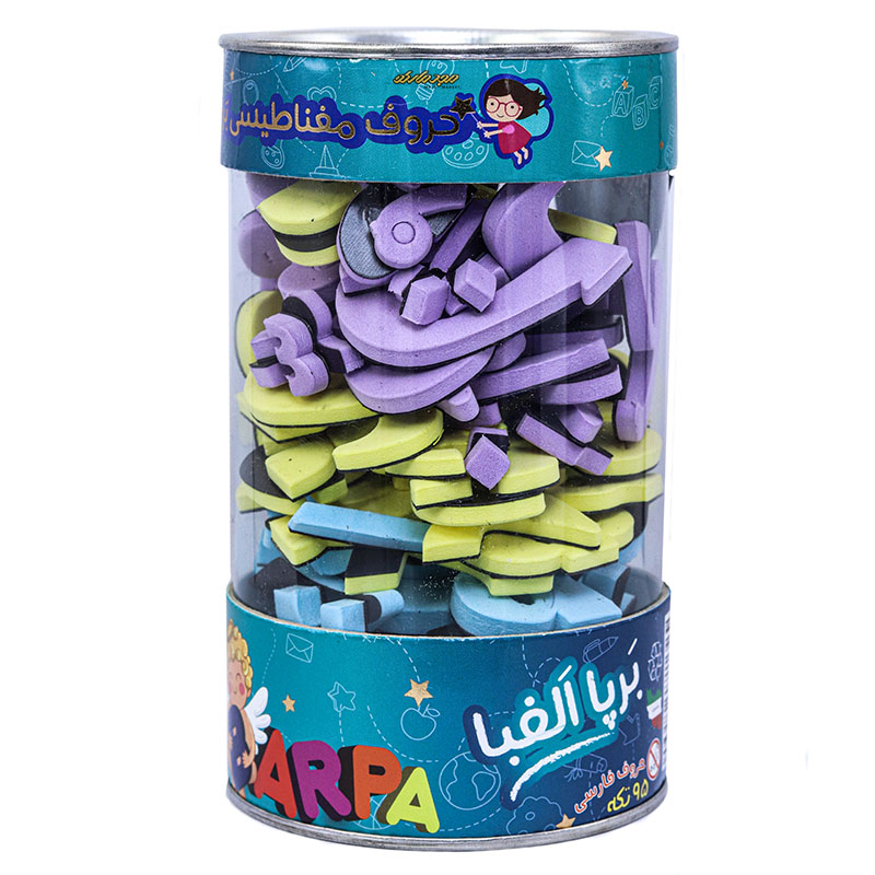 آموزش الفبا فارسی مغناطیسی 95 تکه برپا