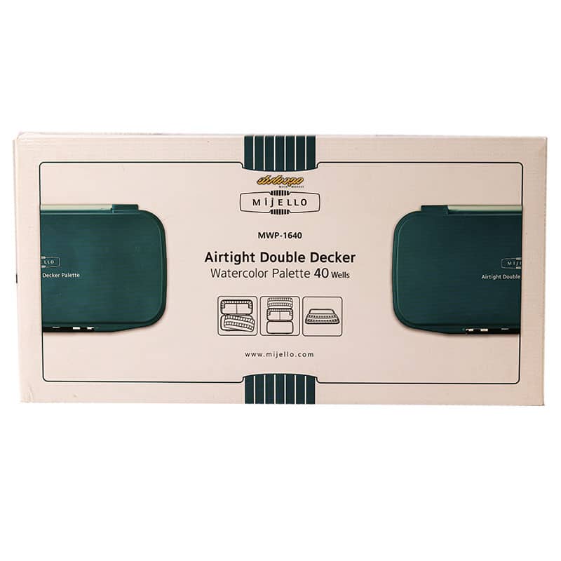 پالت حرفه ای آبرنگ 40 خانه میشن