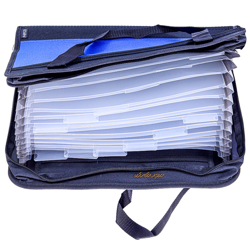 اکسپندینگ فایل پارچه ای KEX-H11 آبی پاپکو (3)