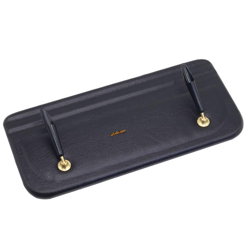 سرویس اداری رومیزی کد 3 مشکی چرم چوب (3)